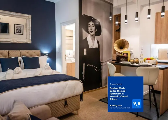 Opulent Maria Callas-Themed Apartment In Kolonaki, Central Athens